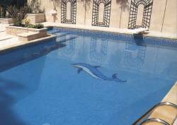Mozaik Delfin 
